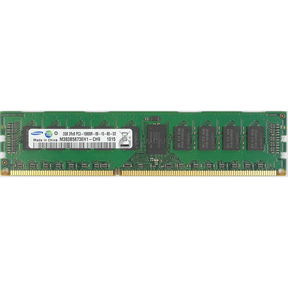 M393B5673EH1-CH9 SAMSUNG MEMORY 2GB 2RX8 PC3 10600R DDR3 1333MHZ -